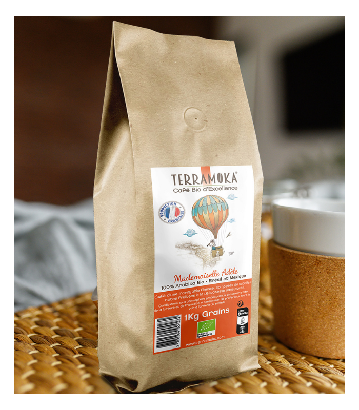 Découvrez notre café bio du Brésil, Mexique en grains