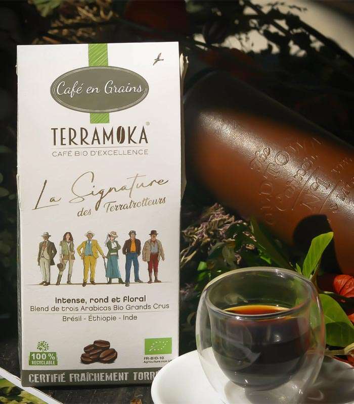 Coffret découverte de Cafés Bio en Grains - 6 provenances -