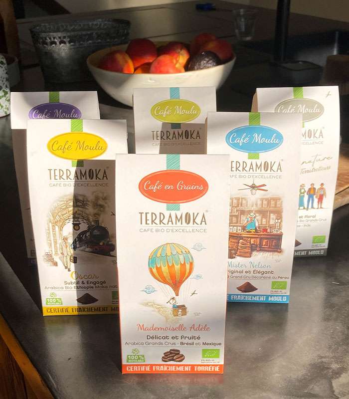 CAFE EN GRAIN 200 G 100% ARABICA BIO