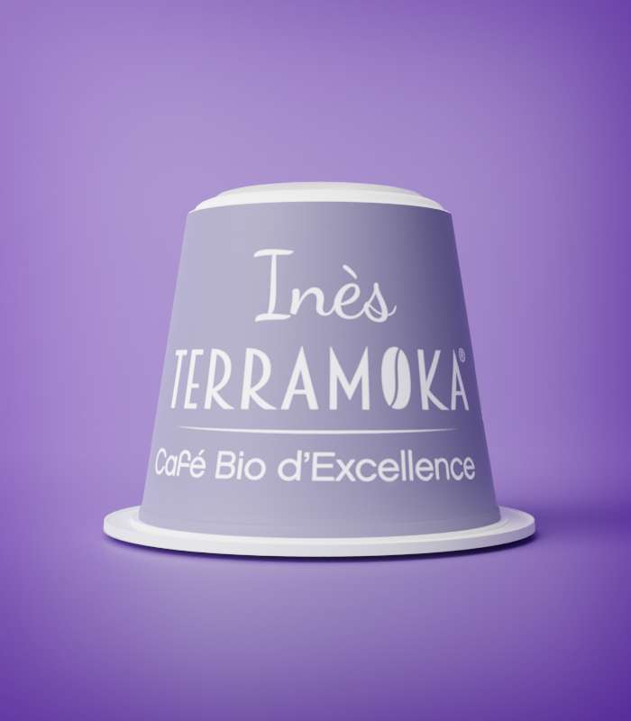 INÈS : 60 CAPSULES CAFÉ BIO DE PAPOUASIE - PERSISTANT ET ENGAGÉ