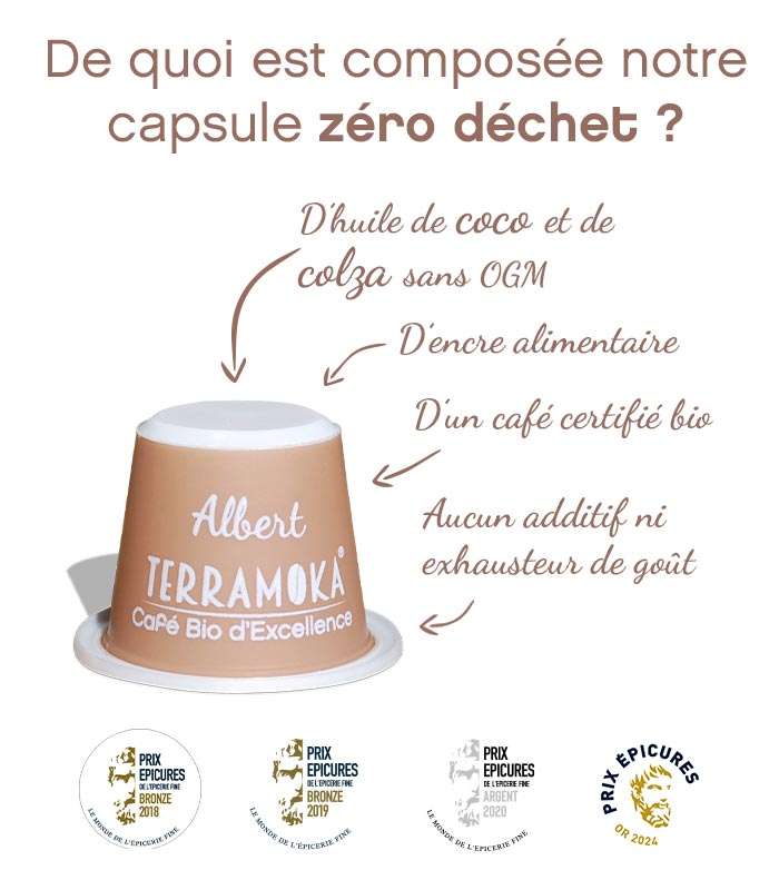 De quoi est composé la capsule ? capsule cafe, cafe capsule bio, café capsule nespresso, cafe capsule compatible