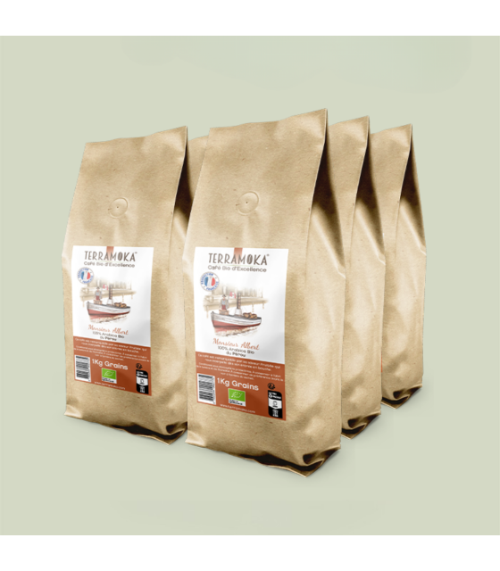Découvrez notre café bio du Pérou 6 kg, Terramoka, café grain, grain de café