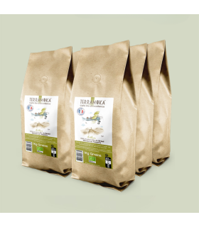 Découvrez notre café bio du Brésil, Mexique, Tanzanie 1kg Terramoka, café bio d'excellence, prix des epicures