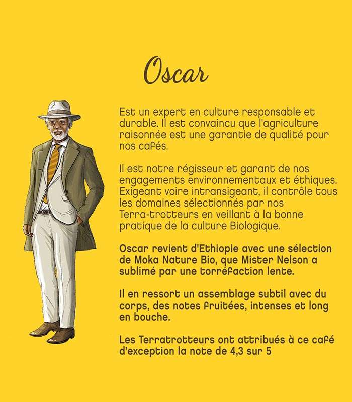 Découvrez notre café bio d'Ethiopie Oscar