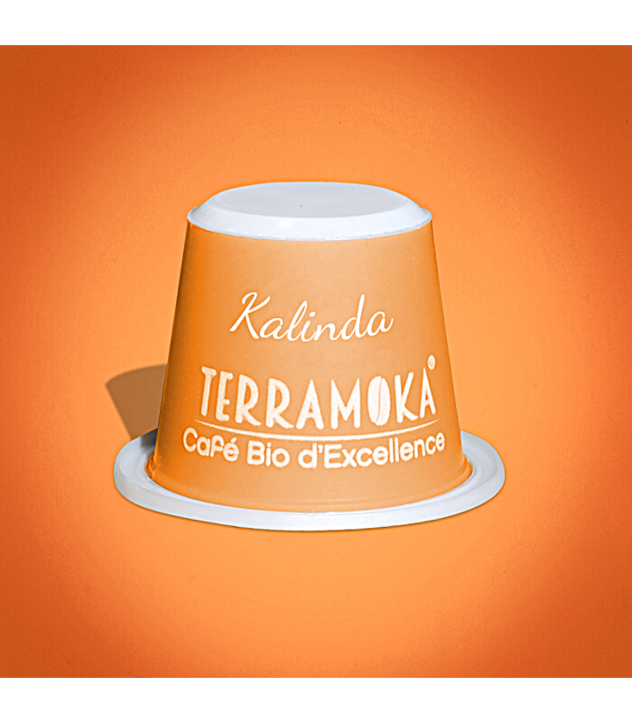 KALINDA : 120 CAPSULES CAFÉ BIO D’INDE - ÉLÉGANT ET CORSÉ
