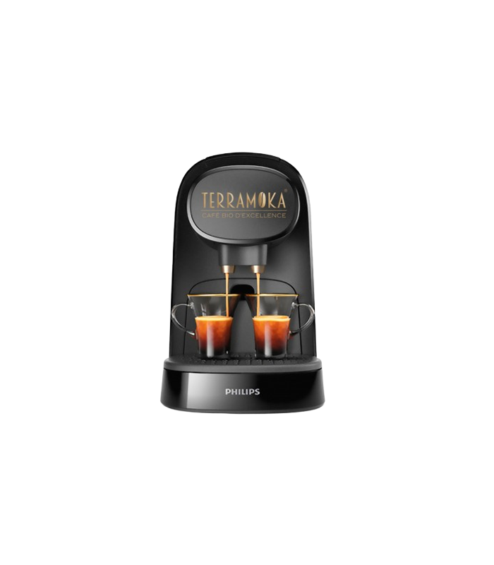 Machine à café Philipps L'OR Barista - Cafetière à capsules  + 12 capsules offertes- Piano Noir