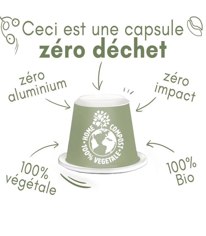 Capsules zéro déchet  Terramoka offertes
