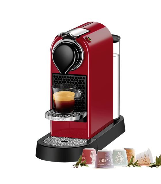 Machine à café Nespresso® CitiZ Magimix Rouge