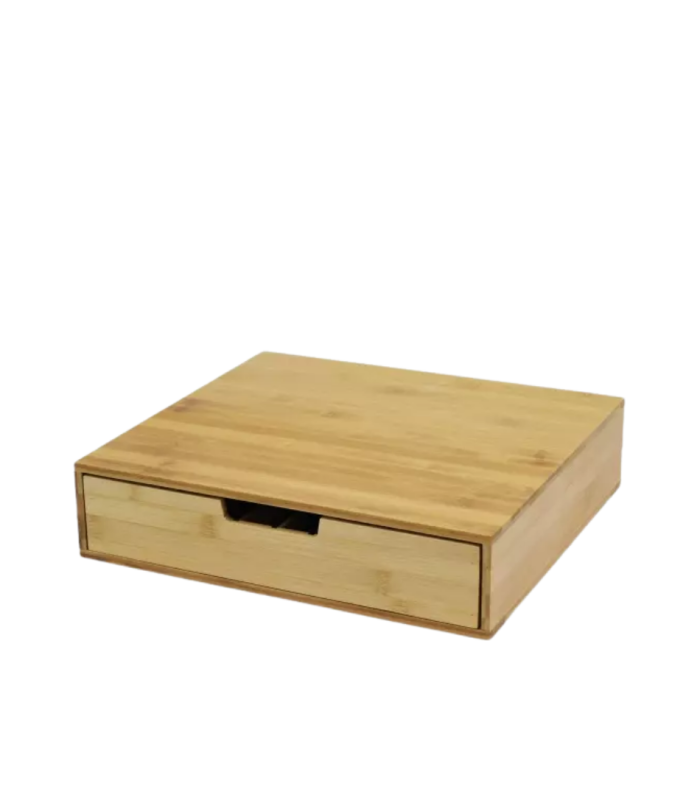 Tiroir range-capsules ou dosettes - bambou