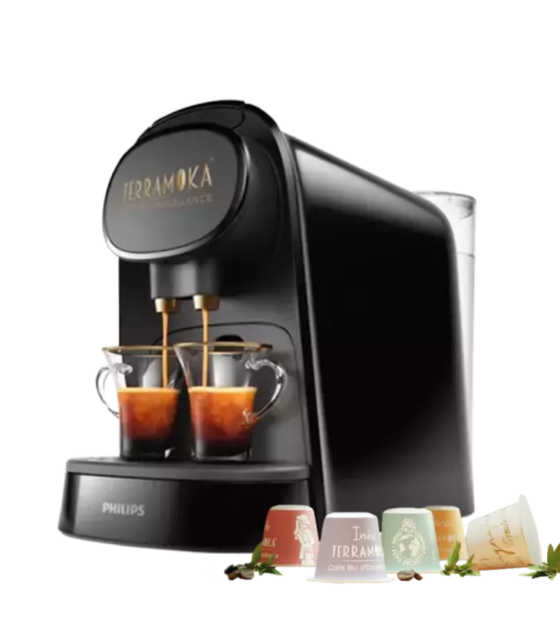 Machine à café Philipps L'OR Barista - Cafetière à capsules