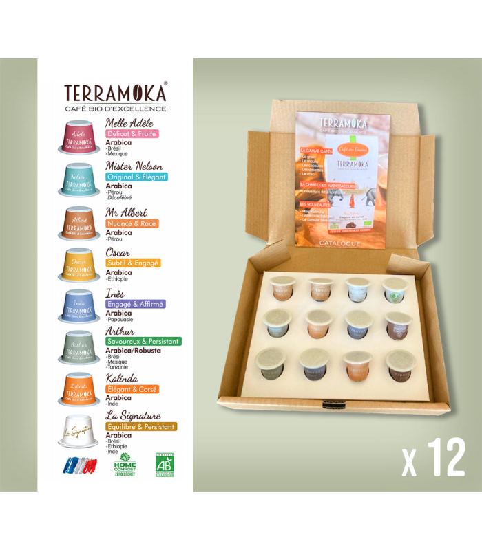 12 capsules terramoka offertes