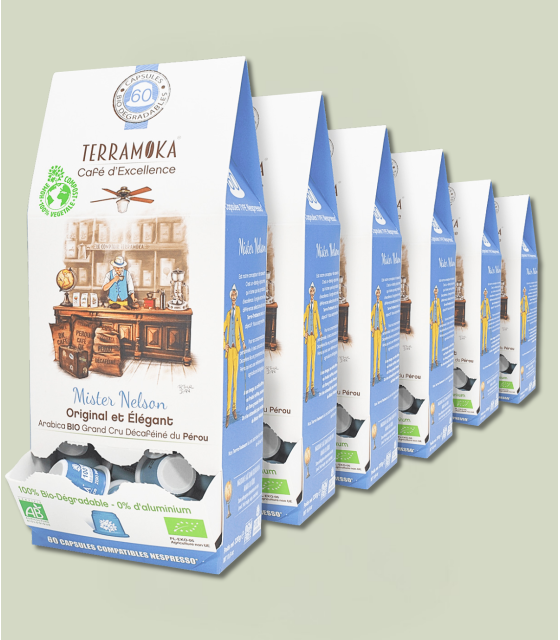 360 capsules home compost en format famille