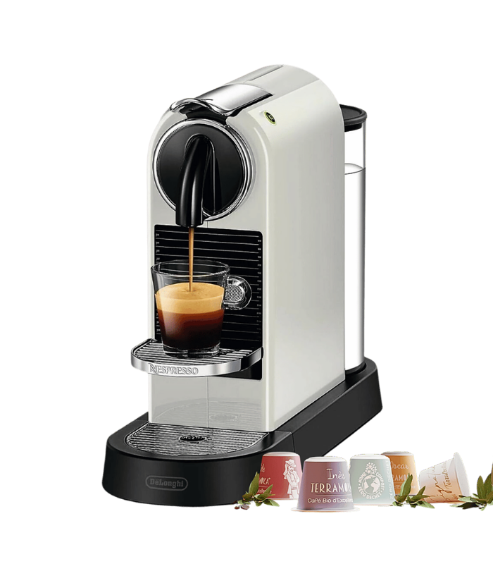 Machine à café Nespresso® CitiZ Magimix blanche