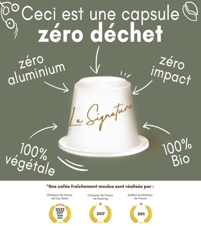 Offre Société :  1 Machine Nespresso + 360 Capsules Bio Compatibles