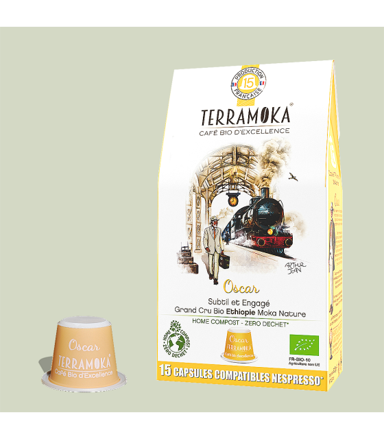 Découvrez notre café bio d'Ethiopie, capsule cafe, cafe capsule bio, café capsule nespresso, cafe capsule compatible