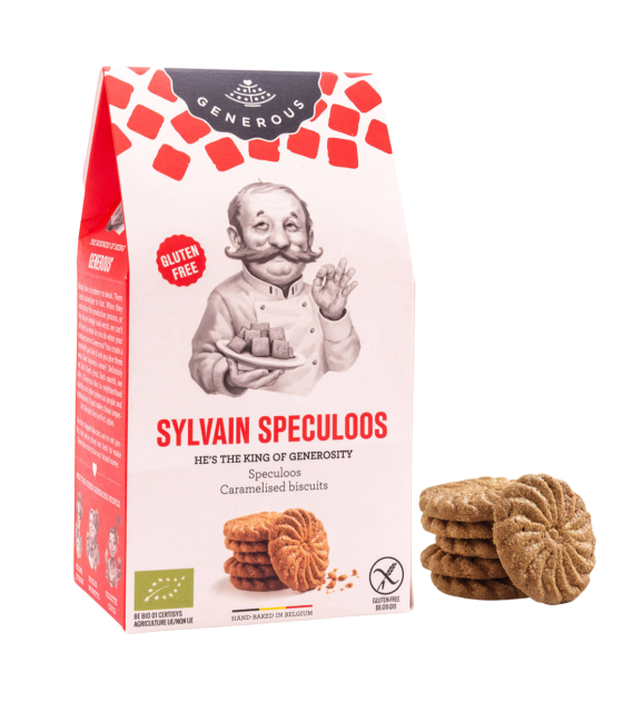 Découvrez notre recette gourmande de biscuit bio et sans gluten au Speculos, Sylvain Speculoos.