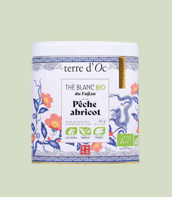 The Bio blanc peche, damann, kusmi tea, colionnal