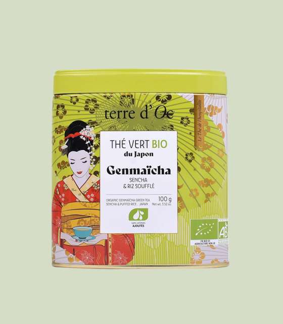Thé vert bio Genmaicha 100g