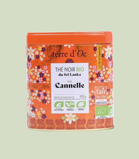 THE NOIR BIO - Sri-Lanka à la Canelle - 100 g
