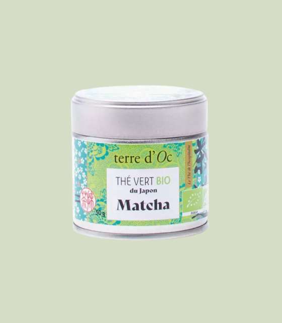 POUDRE MATCHA - The vert Bio du Japon Matcha - 30g