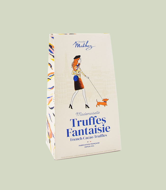 Découvrez notre recette gourmande de Truffes au chocolat et sel de Guérande.
