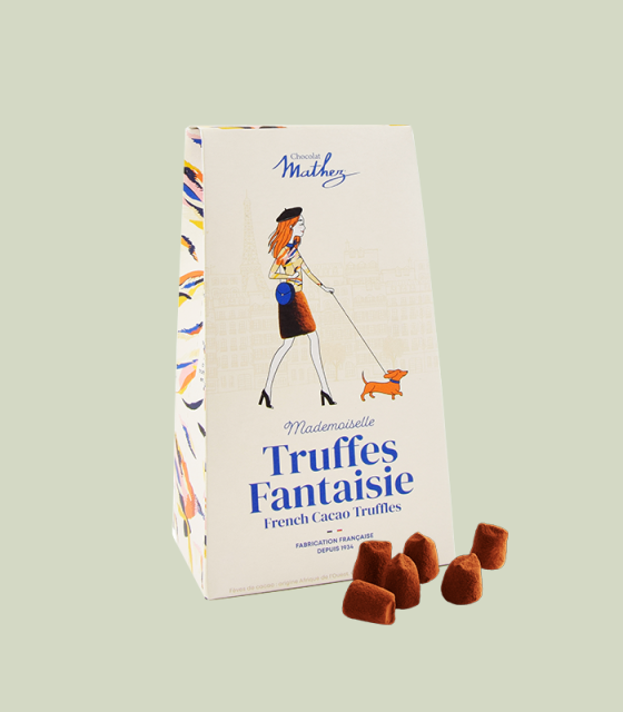 Découvrez notre recette gourmande de Truffes au chocolat et sel de Guérande.