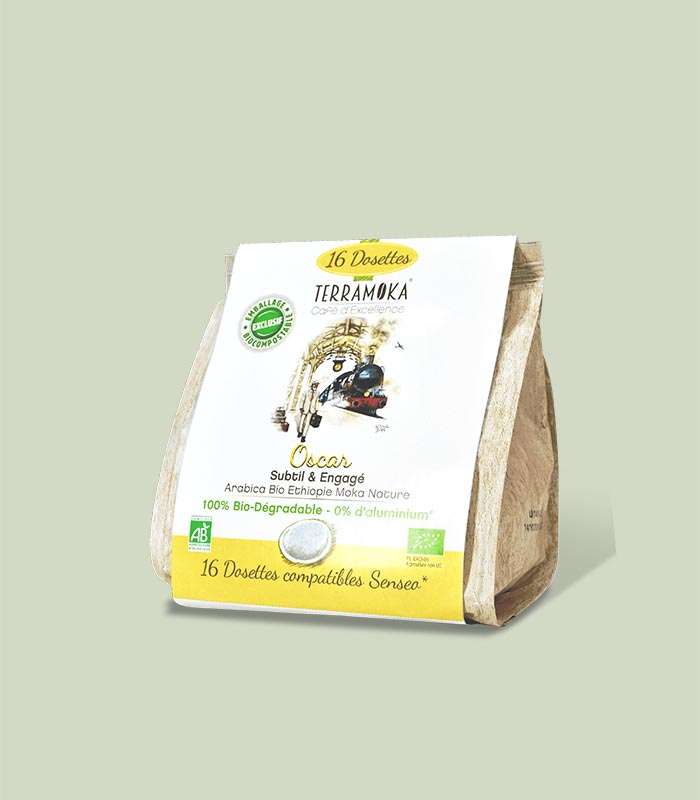 café dosette senseo ethiopie bio terramoka
