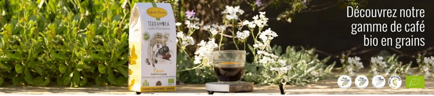 Café en Grain Bio de Spécialité | Torréfaction Artisanale | Terramoka
